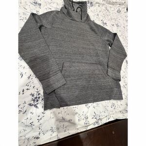 H&M Women's Gray Cowl Neck Pullover Sweater Size S Long Sleeve Casual